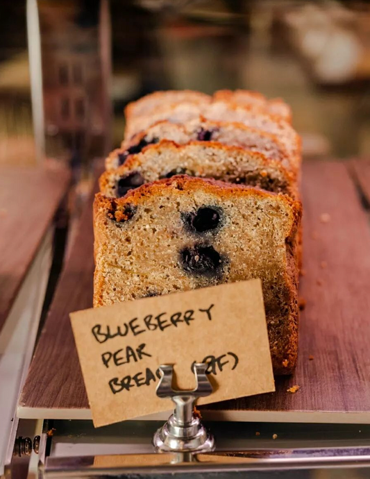 Blueberry and Pear Bread