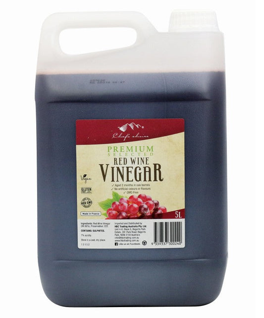 Chef's Choice Red Wine Vinegar (5L)