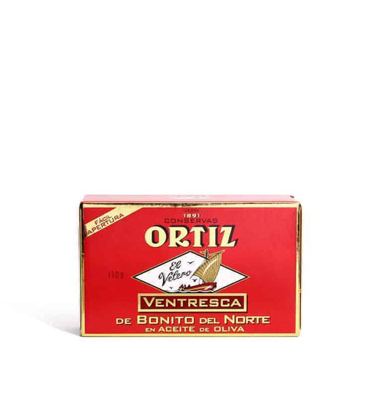 Ortiz Bonito Ventresca in Olive Oil (110g Red Box)