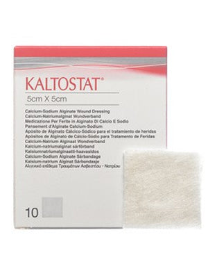 Kaltostat Dressing Alginate 5X5cm - BX of 10