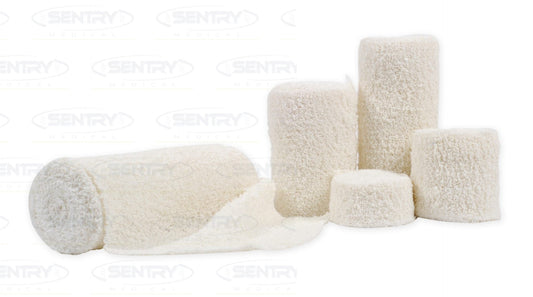Sentry Medical Medicrepe Cotton Crepe Bandage 2.5cmx1.5m - PK of 12