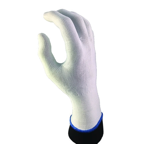 Allcare Glove Polyester White - PK of 12
