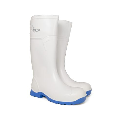 Allcare Gumboot PU Non Safety White