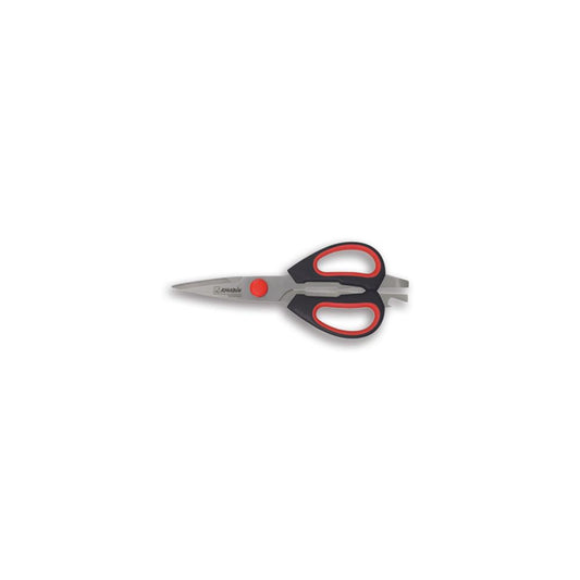 Khabin Kitchen Shears Scissor Black/Red 215mm - Each