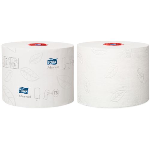 Tork Mid Size Toilet Roll Advanced 2 Ply - CT of 27