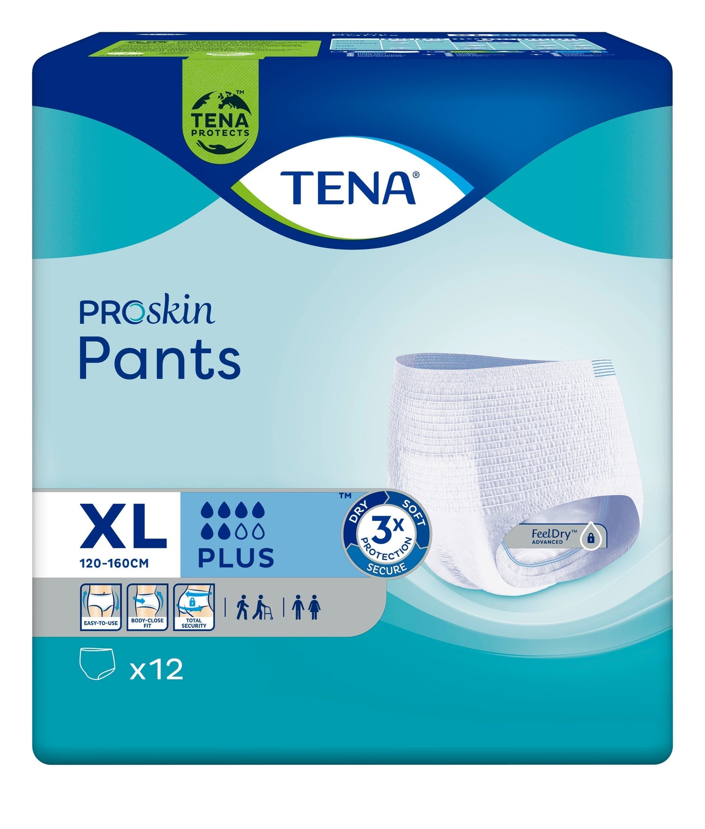 Tena Pants Plus Extra Large - CT of 48