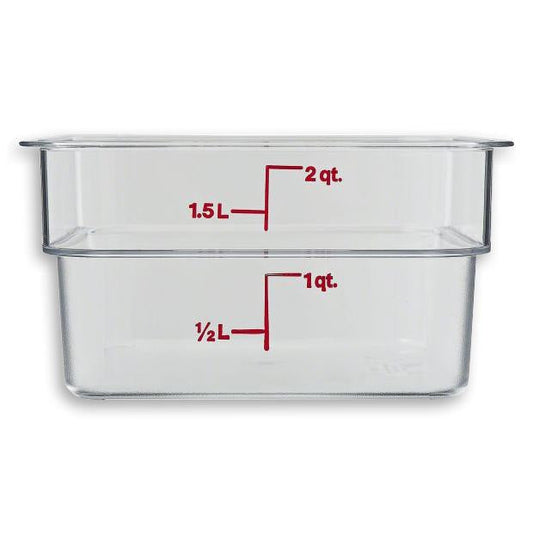 Cambro Square Clear Food Storage Container - Each
