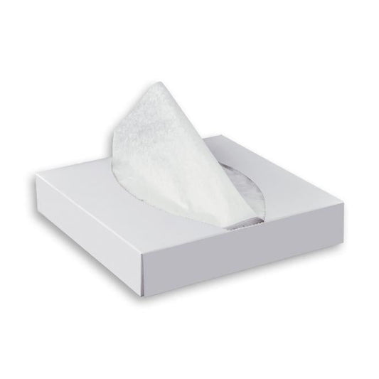 Deliwrap Paper Pop-Up Sht Large White Disposable Pack - PK/1000