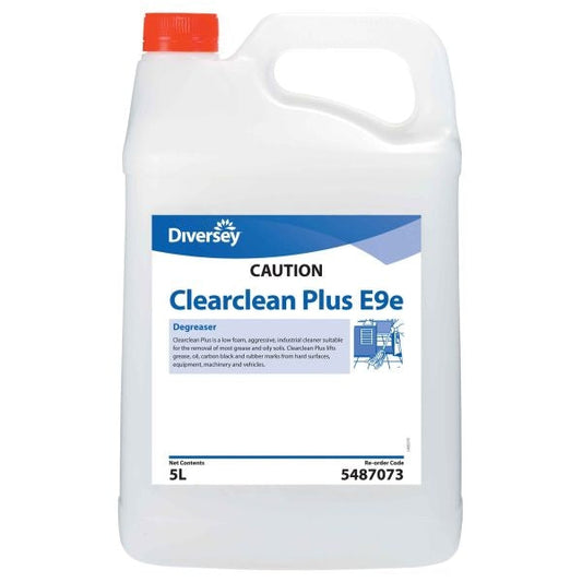 Diversey Clearclean Plus Cleaner Degreaser 2 x5L - CT of 2