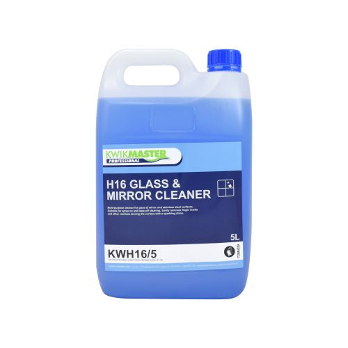 Kwikmaster H16 Glass And Mirror Cleaner 5L - Each