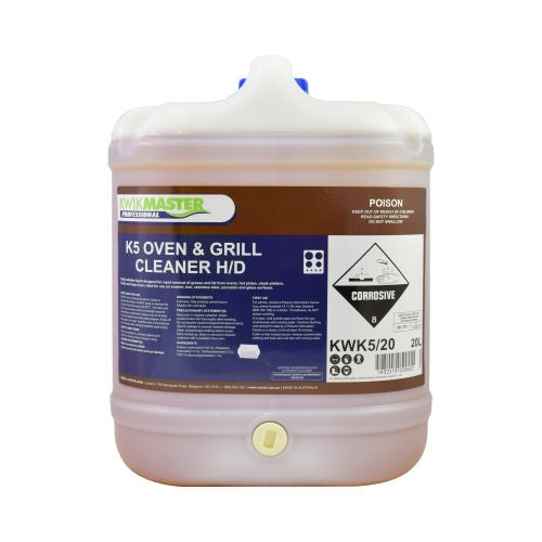 Kwikmaster Professional Oven & Grill Cleaner 20L