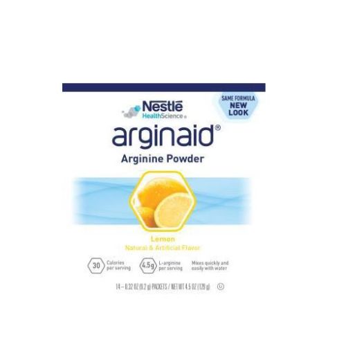 Nestle Arginaid Powder Sachets Lemon 9.2g - CT of 56
