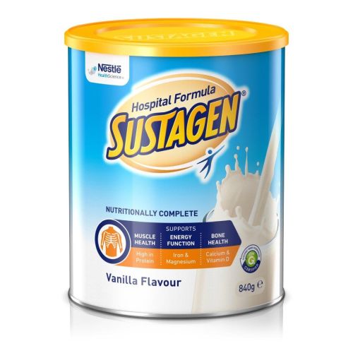 Nestle Sustagen Hospital Formula Active Vanilla 840g - CT of 6
