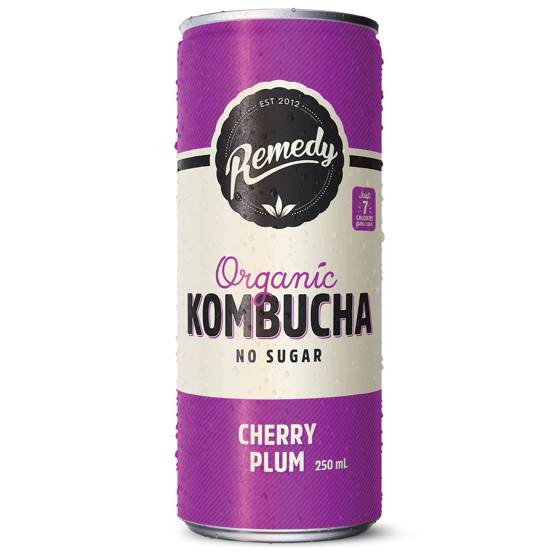 Remedy Kombucha Cherry Plum (24 X 250ml) | Subscription