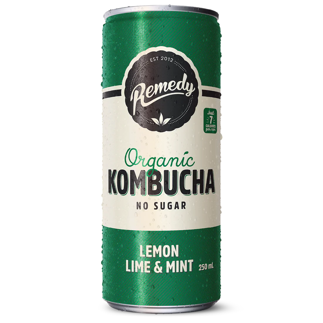 Remedy Kombucha Lemon Lime & Mint (24 x 250ml) | Subscription