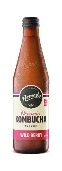 Remedy Kombucha Wild Berry (12 x 330ml) | Subscription