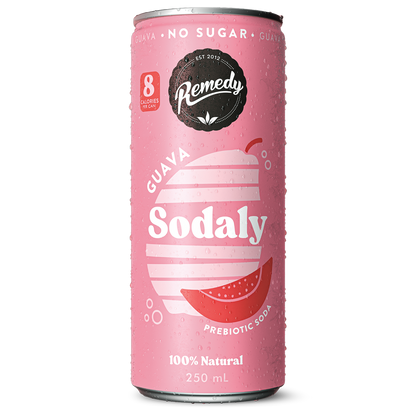 Remedy Sodaly Guava (24 x 250ml) | Subscription