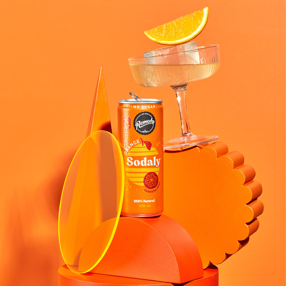 Remedy Sodaly Orange (24 x 250ml) | Subscription