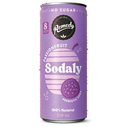 Remedy Sodaly Passionfruit (24 x 250ml) | Subscription