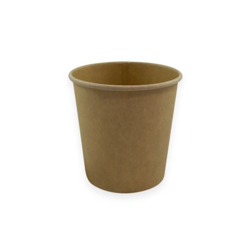 Sustain Paper Round Bowl/Container Kraft Brown 24oz 115mm - CT/500