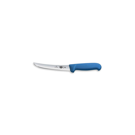 Knife Victorinox Fibrox Boning Wide Curved Blue 6" - Each